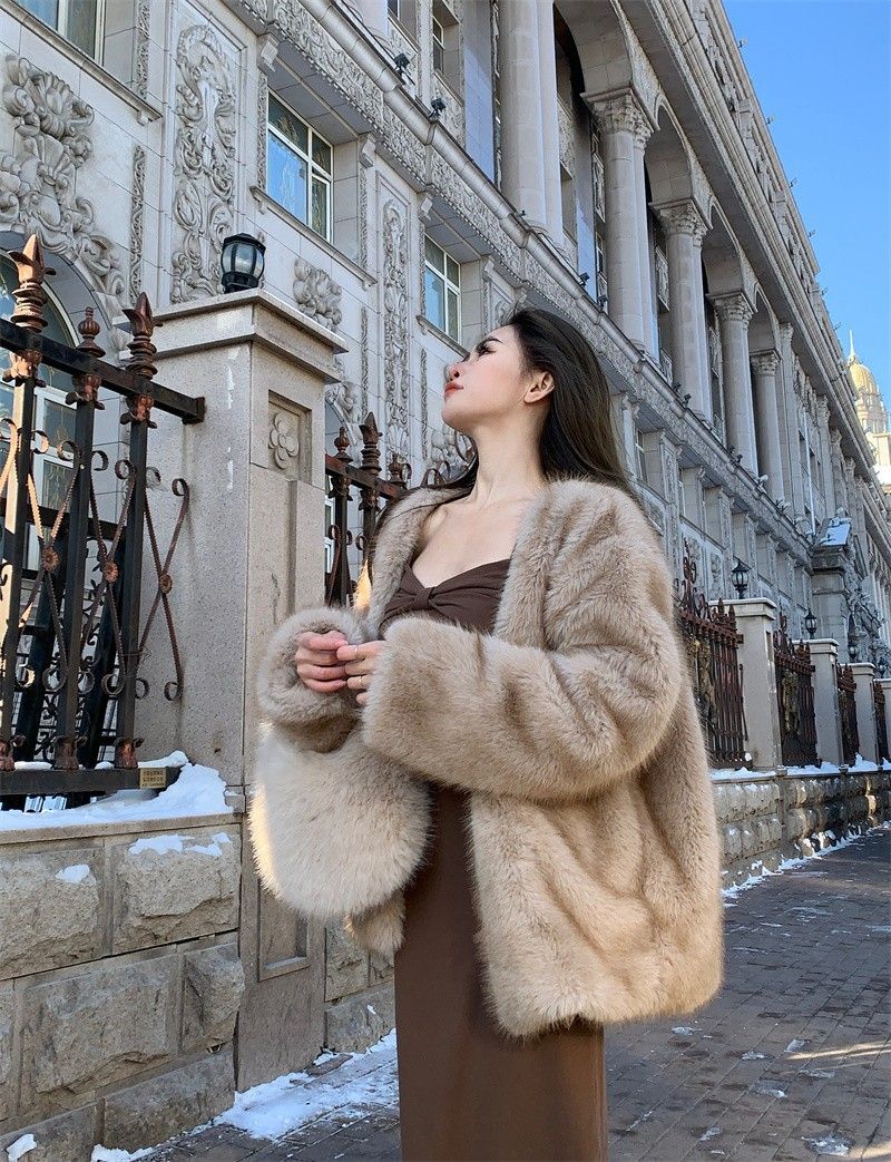 咖色蝴蝶结方领连衣裙女秋冬季长袖内搭裙子修身收腰中长款包臀裙