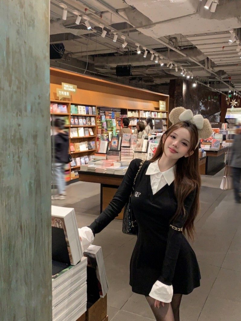 学院风假两件衬衫连衣裙女秋冬纯欲性感包臀绝美小妈短裙内搭裙子 学院风假两件衬衫连衣裙女秋冬纯欲性感包臀绝美小妈短裙内搭裙子