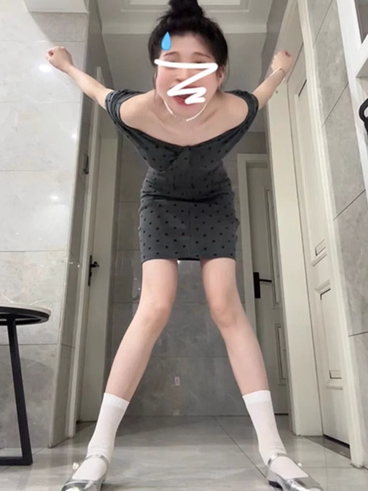 波点连衣裙子女夏季2025新款法式高级感小个子气质短裙显瘦超 波点连衣裙子女夏季2025新款法式高级感小个子气质短裙显瘦超