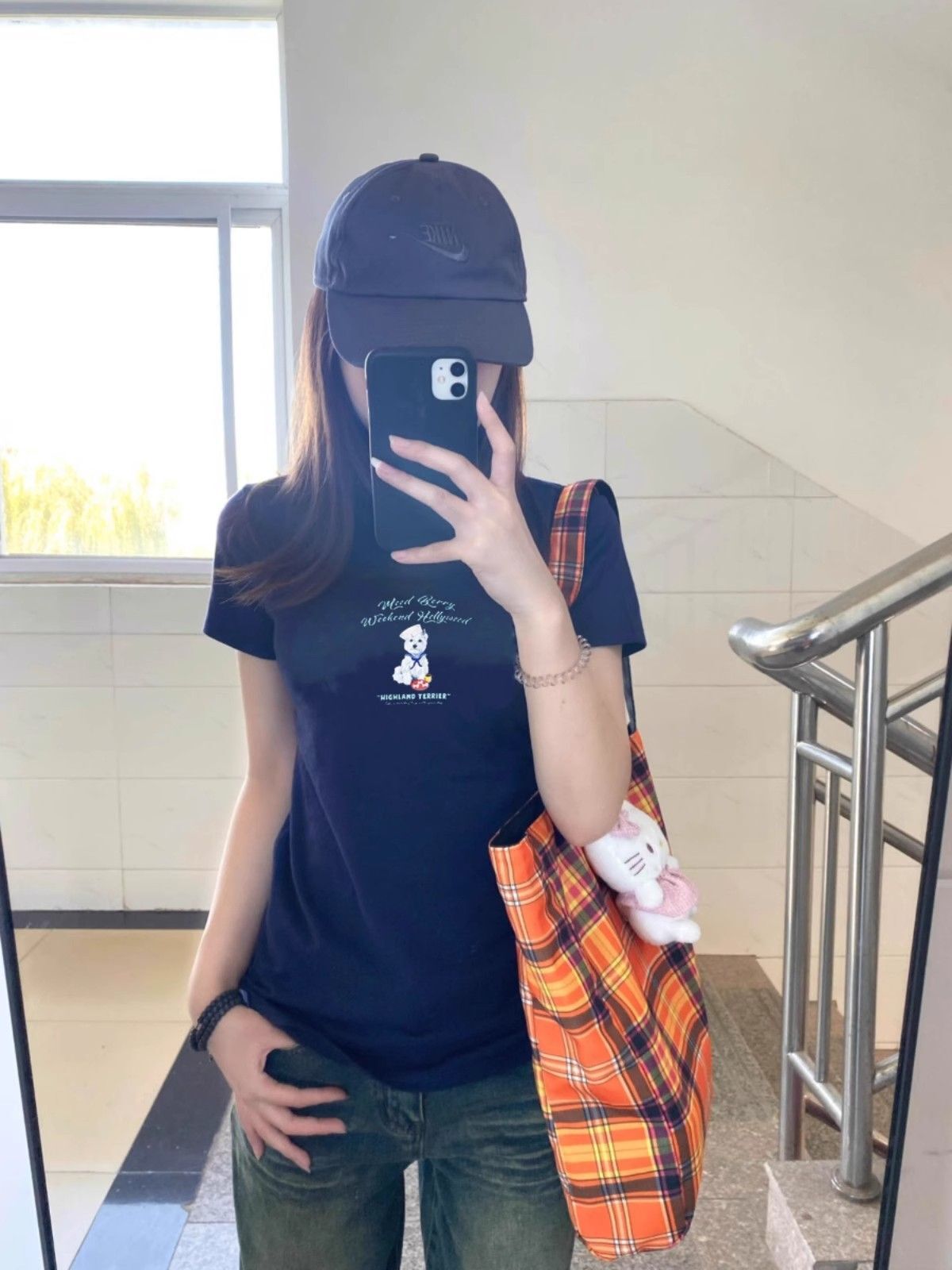 【1*1纯棉 常规款】印花正肩常规短袖 高弹力新款夏季修身显