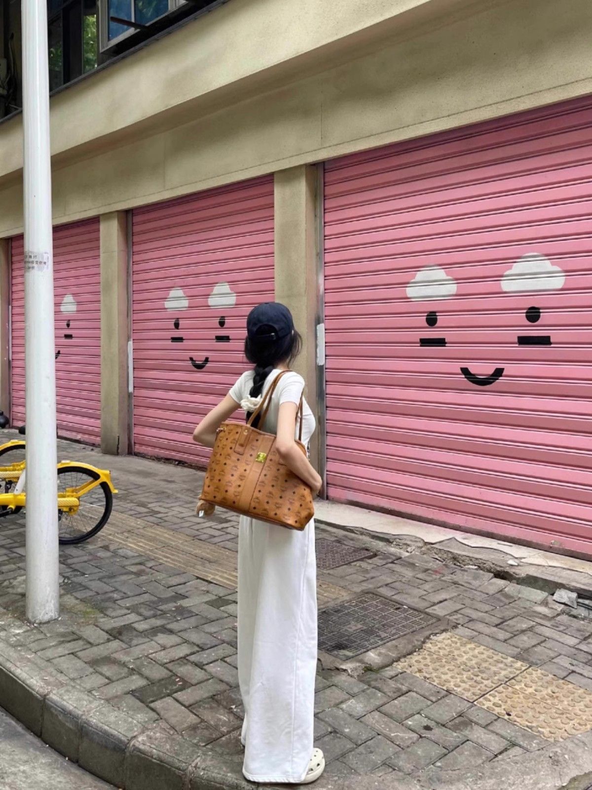 【1*1纯棉 常规款】印花正肩常规短袖 高弹力新款夏季修身显