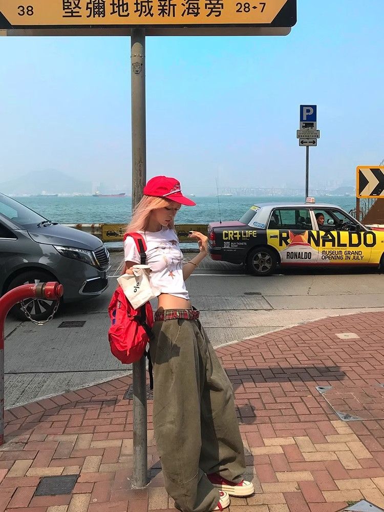 【1*1纯棉 常规款】印花正肩常规短袖 高弹力新款夏季修身显