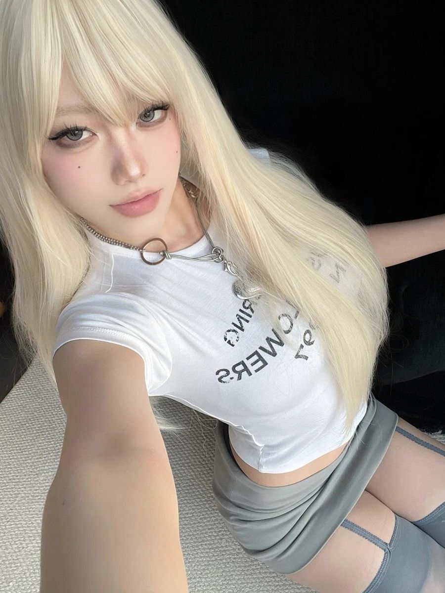 1*1纯棉 高弹力新款夏季短袖短款搭配高腰裤修身显瘦洋气上衣 1*1纯棉 高弹力新款夏季短袖短款搭配高腰裤修身显瘦洋气上衣