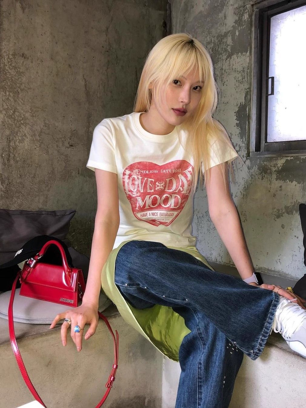 【1*1纯棉 常规款】印花正肩常规短袖 高弹力新款夏季修身显