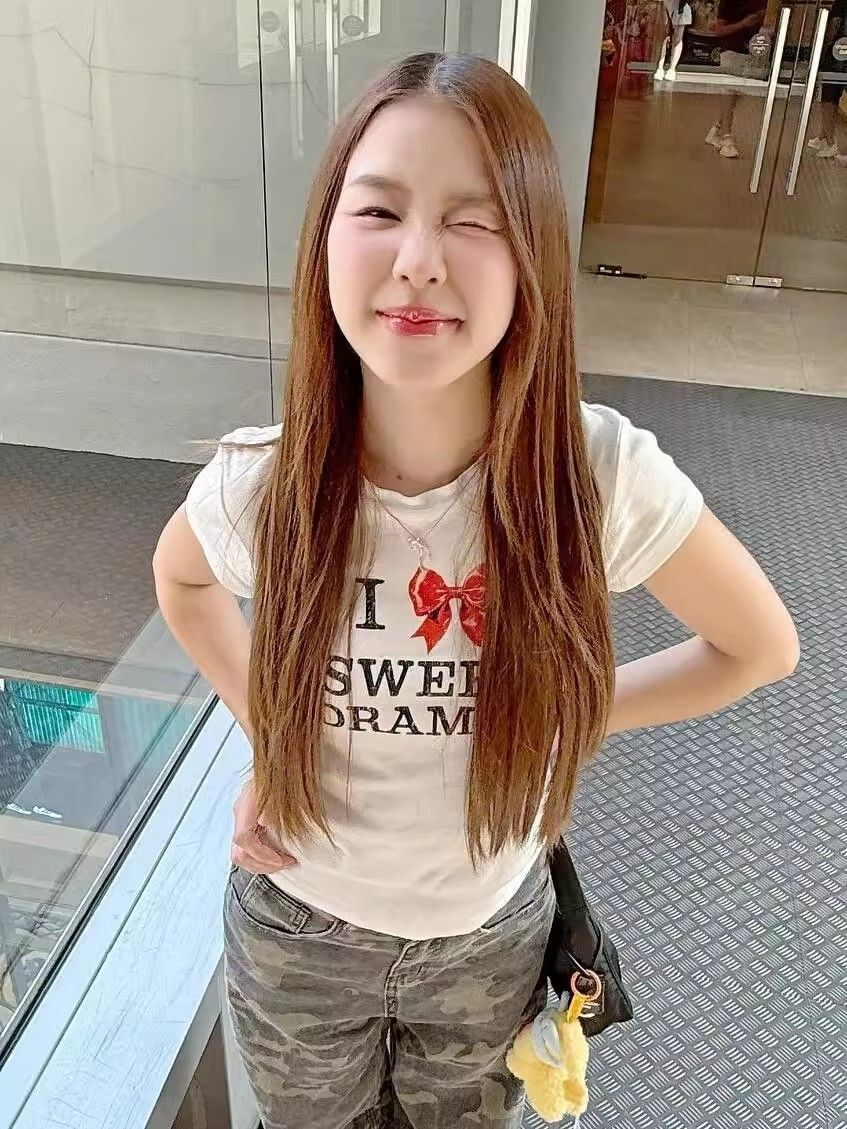 【1*1纯棉 常规款】印花正肩常规短袖 高弹力新款夏季修身显 【1*1纯棉 常规款】印花正肩常规短袖 高弹力新款夏季修身显