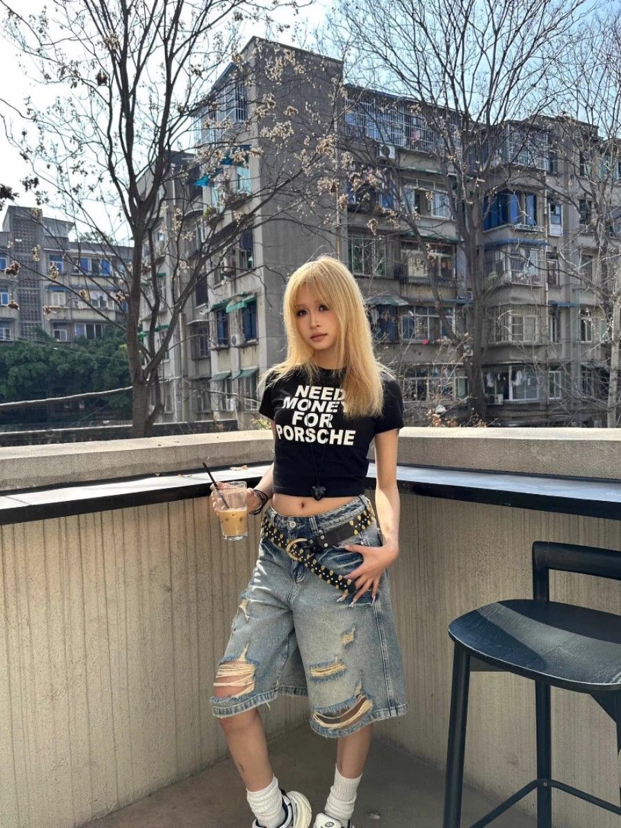 1*1纯棉 高弹力新款夏季短袖短款搭配高腰裤修身显瘦洋气上衣 1*1纯棉 高弹力新款夏季短袖短款搭配高腰裤修身显瘦洋气上衣