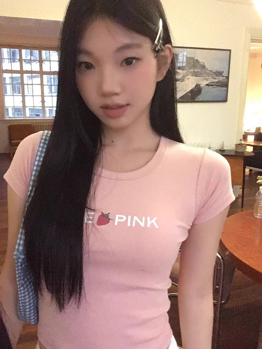 1*1纯棉 高弹力新款夏季短袖短款搭配高腰裤修身显瘦洋气上衣