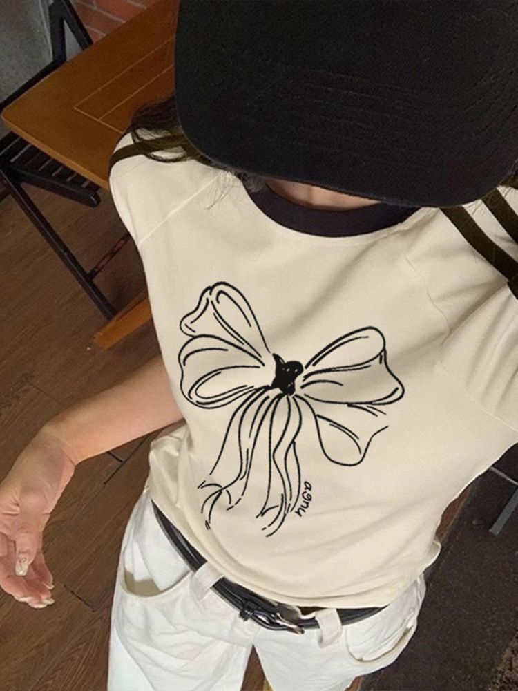 【1*1纯棉 常规款】正肩常规短袖 高弹力新款夏季修身三条杠