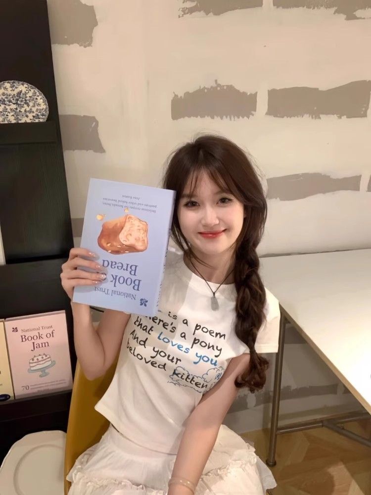 【1*1纯棉 常规款】印花正肩常规短袖 高弹力新款夏季修身显