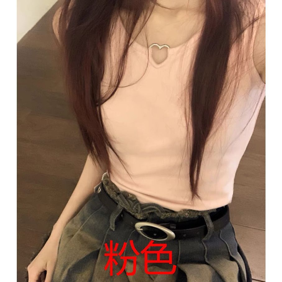 【散拿不加价】纯棉220克40支92棉8氨纶短款背心吊带t恤