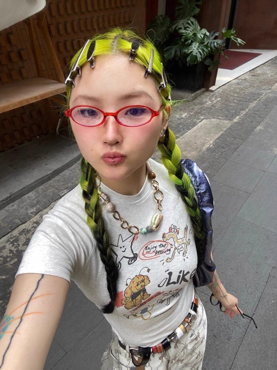 【1*1纯棉 常规款】印花正肩常规短袖 高弹力新款夏季修身显