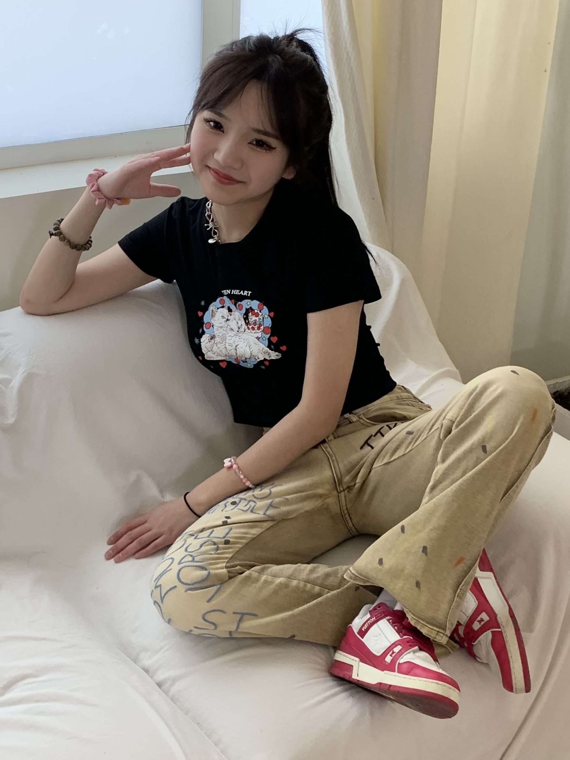 1*1纯棉 高弹力新款夏季短袖短款搭配高腰裤修身显瘦洋气上衣 1*1纯棉 高弹力新款夏季短袖短款搭配高腰裤修身显瘦洋气上衣