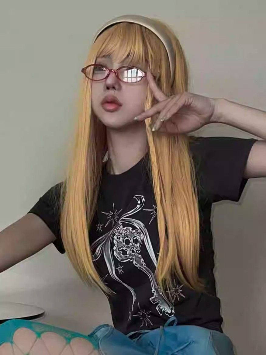 【1*1纯棉 常规款】印花正肩常规短袖 高弹力新款夏季修身显