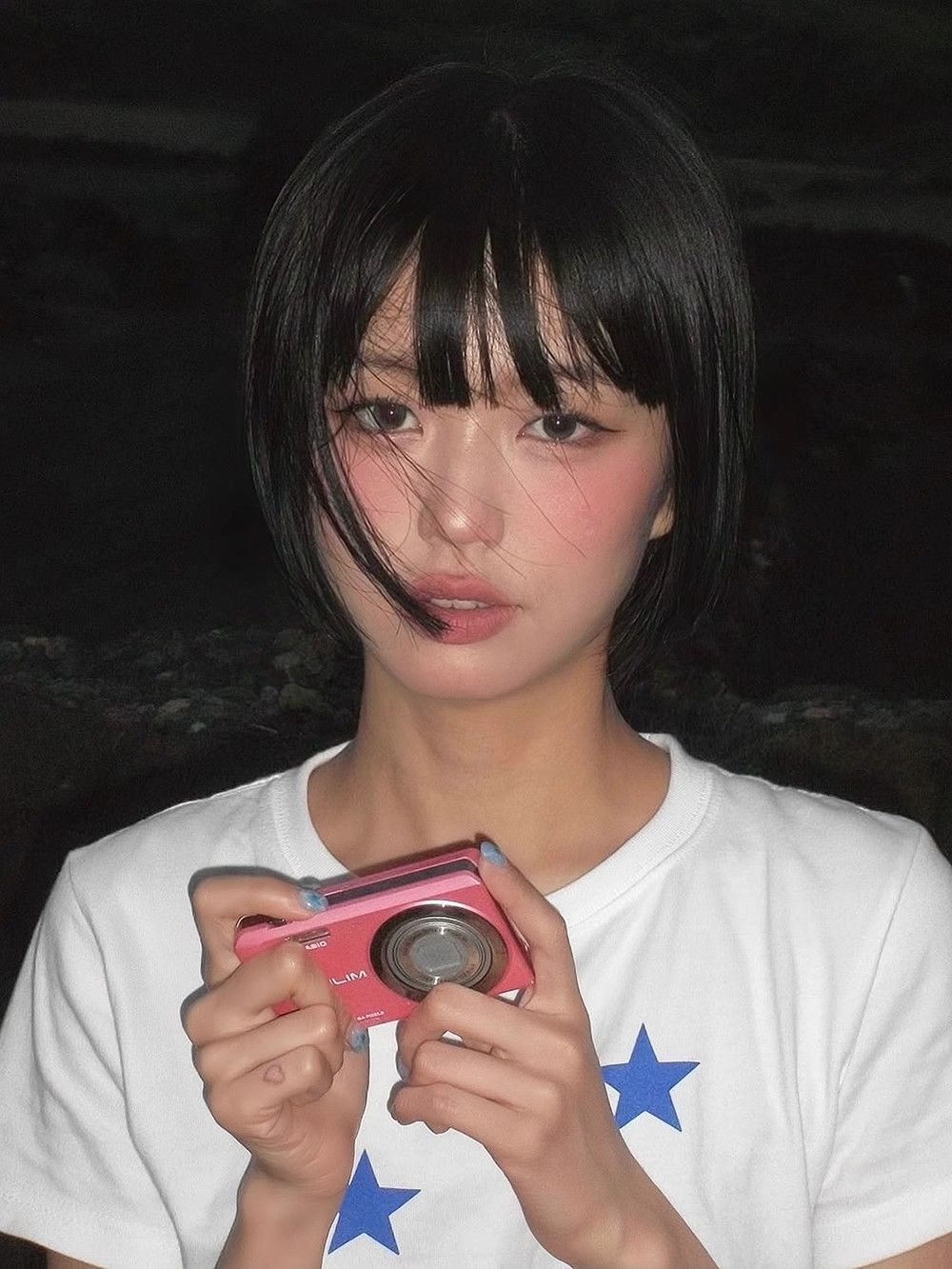 【1*1纯棉 常规款】印花正肩常规短袖 高弹力新款夏季修身显