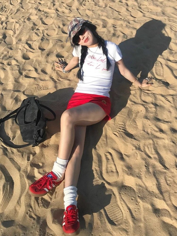 【1*1纯棉 常规款】印花正肩常规短袖 高弹力新款夏季修身显 【1*1纯棉 常规款】印花正肩常规短袖 高弹力新款夏季修身显