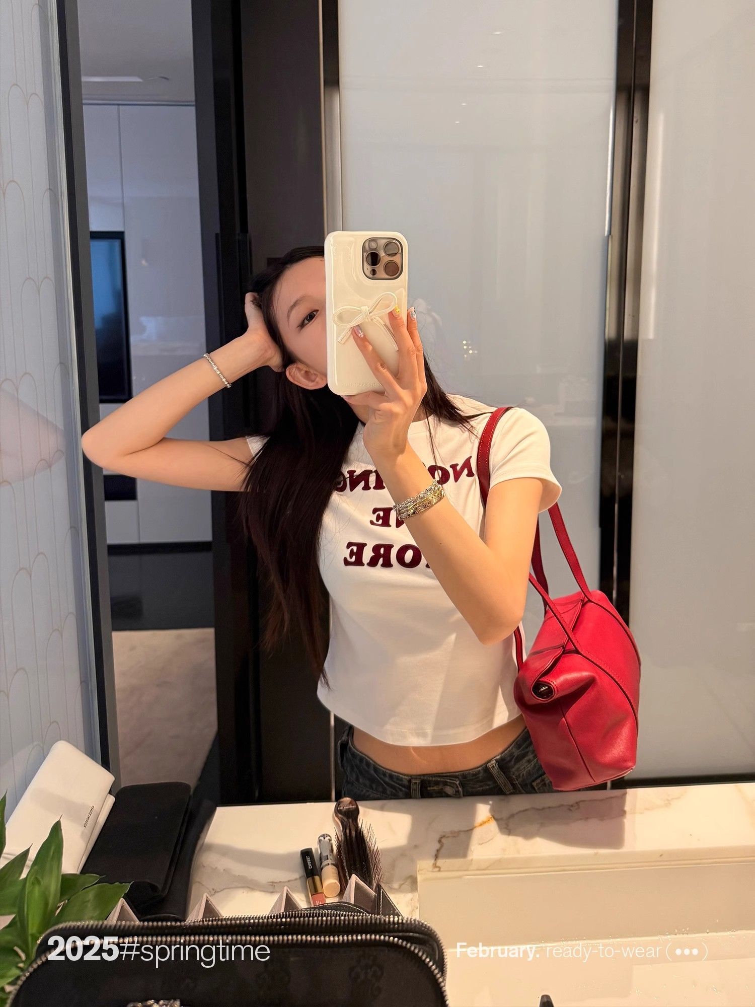 【1*1纯棉 常规款】印花正肩常规短袖 高弹力新款夏季修身显 【1*1纯棉 常规款】印花正肩常规短袖 高弹力新款夏季修身显