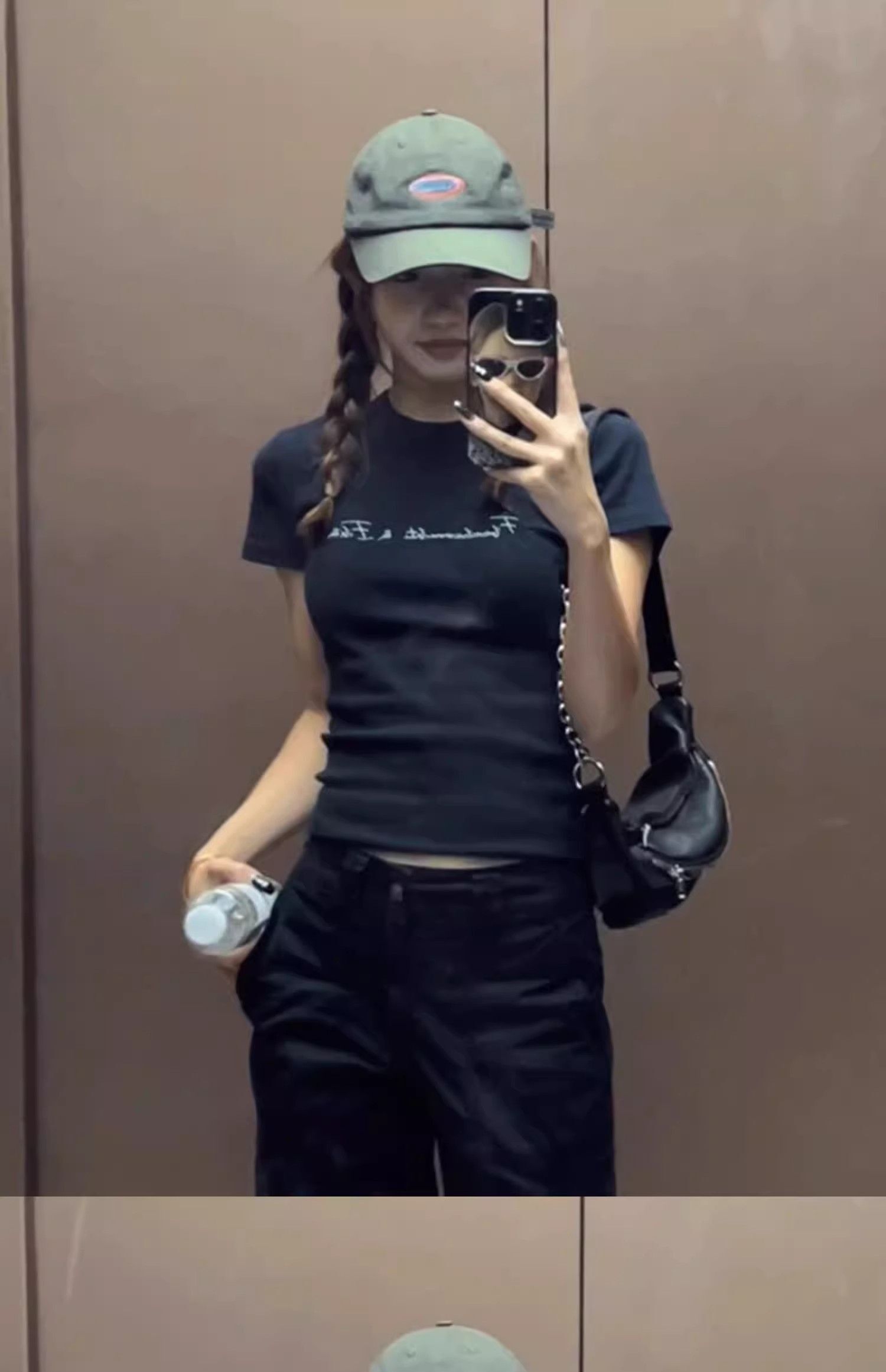 【1*1纯棉 常规款】印花正肩常规短袖 高弹力新款夏季修身显 【1*1纯棉 常规款】印花正肩常规短袖 高弹力新款夏季修身显