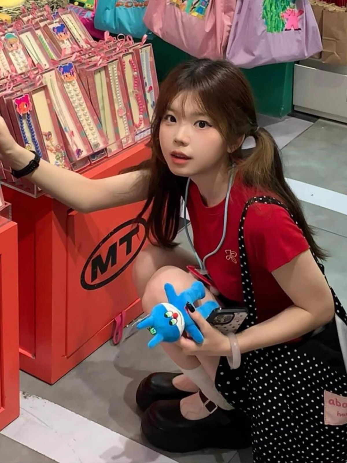 【1*1纯棉 常规款】印花正肩常规短袖 高弹力新款夏季修身显