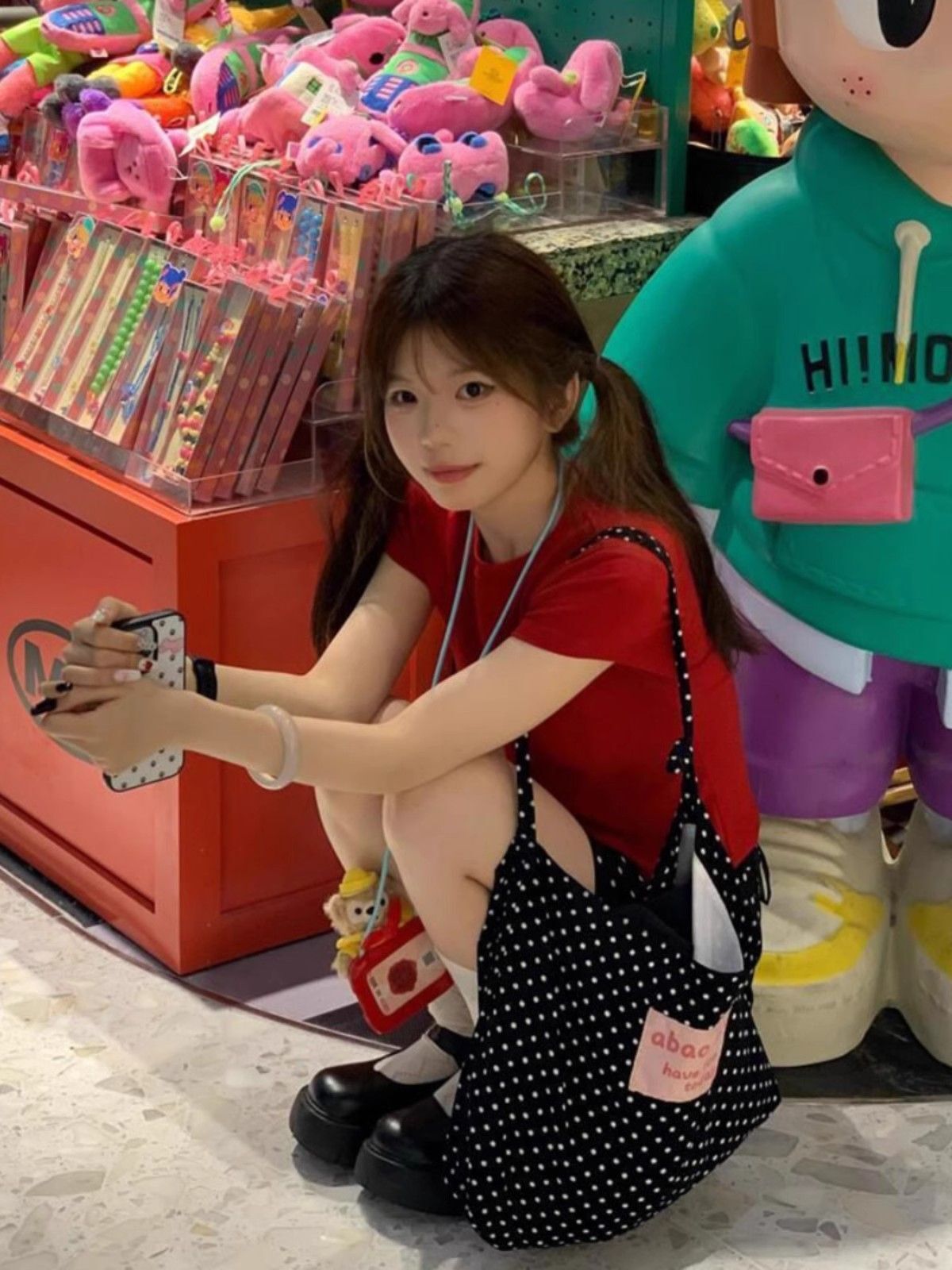 【1*1纯棉 常规款】印花正肩常规短袖 高弹力新款夏季修身显