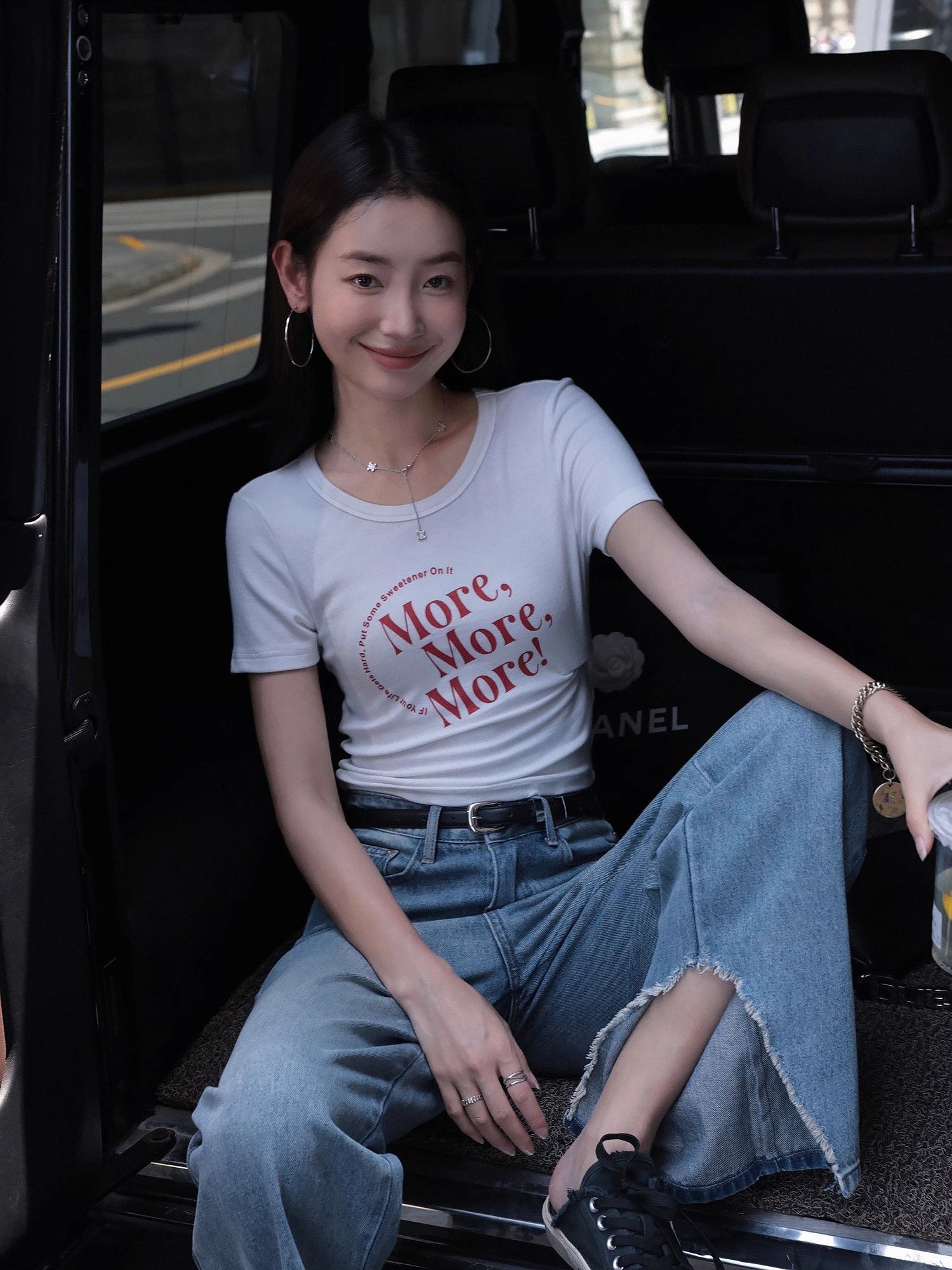 1*1纯棉 高弹力新款夏季短袖短款搭配高腰裤修身显瘦洋气上衣