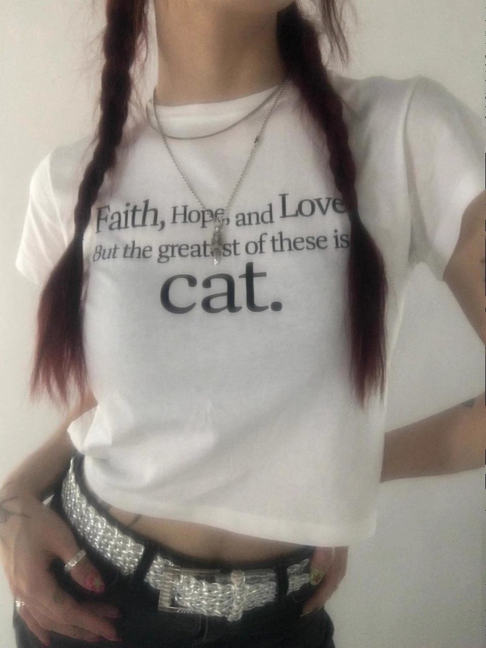 1*1纯棉 高弹力新款夏季短袖短款搭配高腰裤修身显瘦洋气上衣