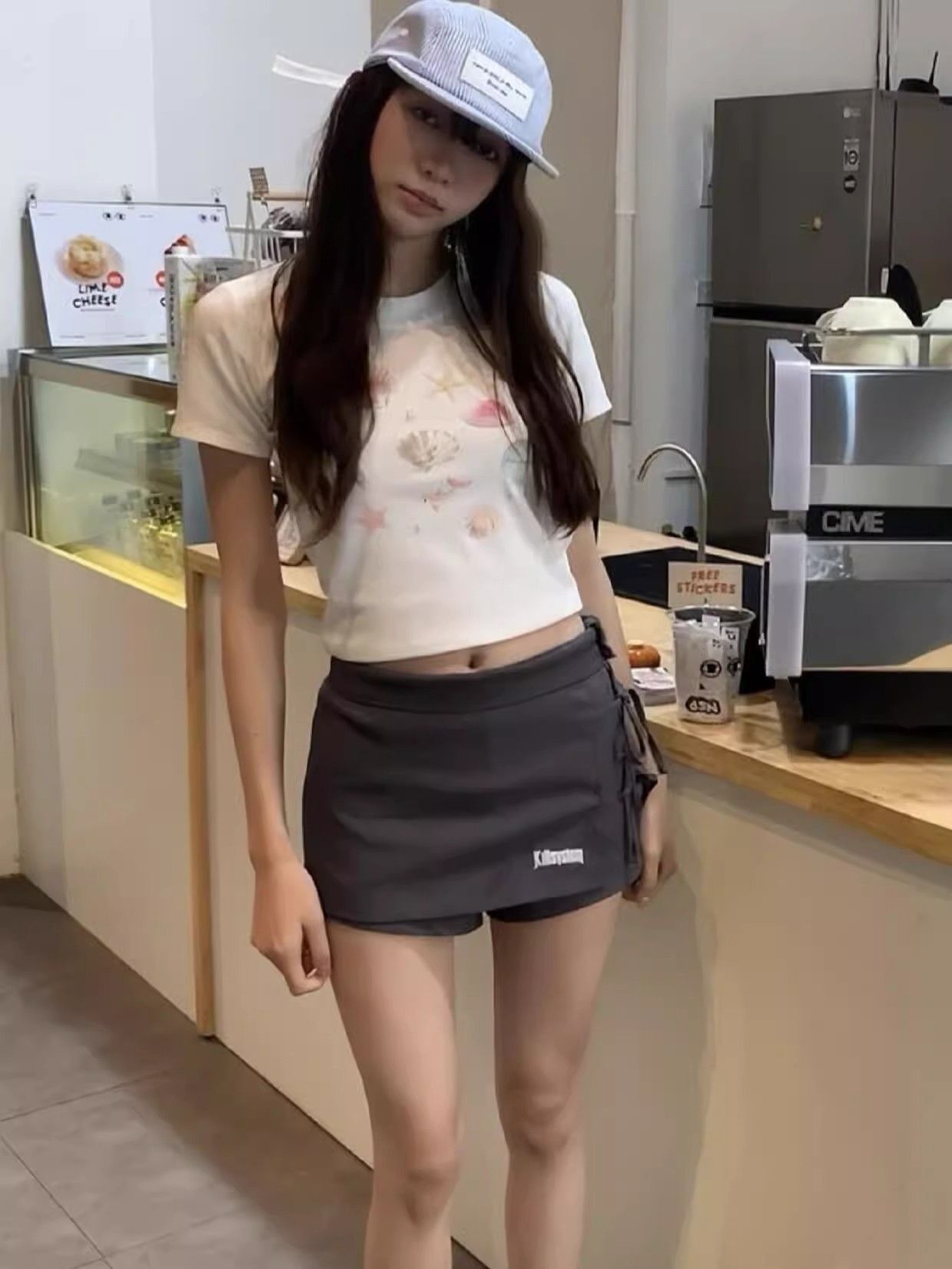 1*1纯棉 高弹力新款夏季短袖短款搭配高腰裤修身显瘦洋气上衣 1*1纯棉 高弹力新款夏季短袖短款搭配高腰裤修身显瘦洋气上衣