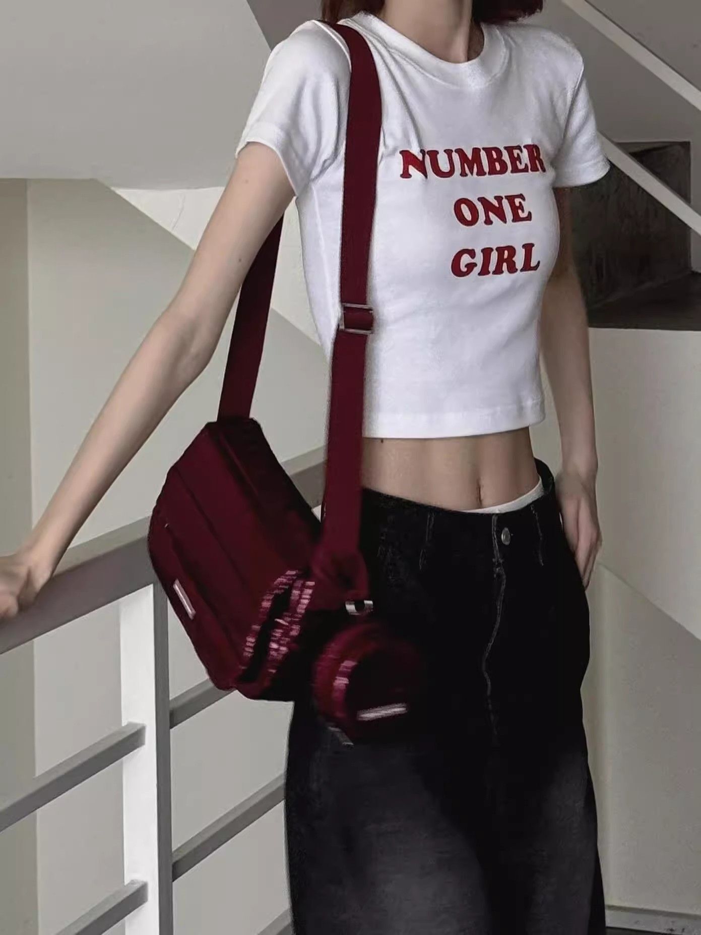 1*1纯棉 高弹力新款夏季短袖短款搭配高腰裤修身显瘦洋气上衣