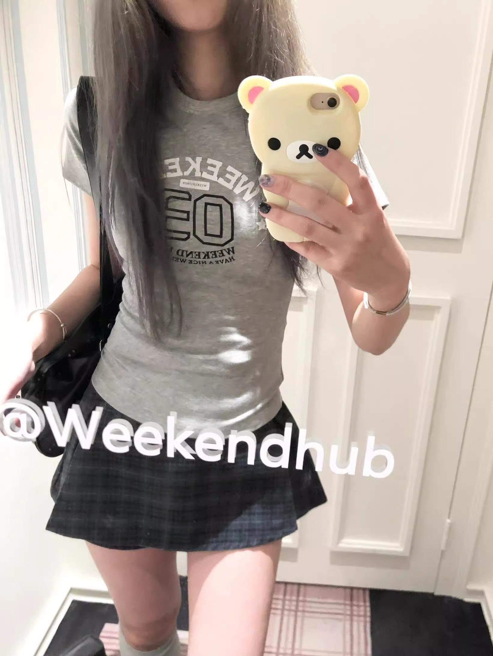 【1*1纯棉 常规款】印花正肩常规短袖 高弹力新款夏季修身显