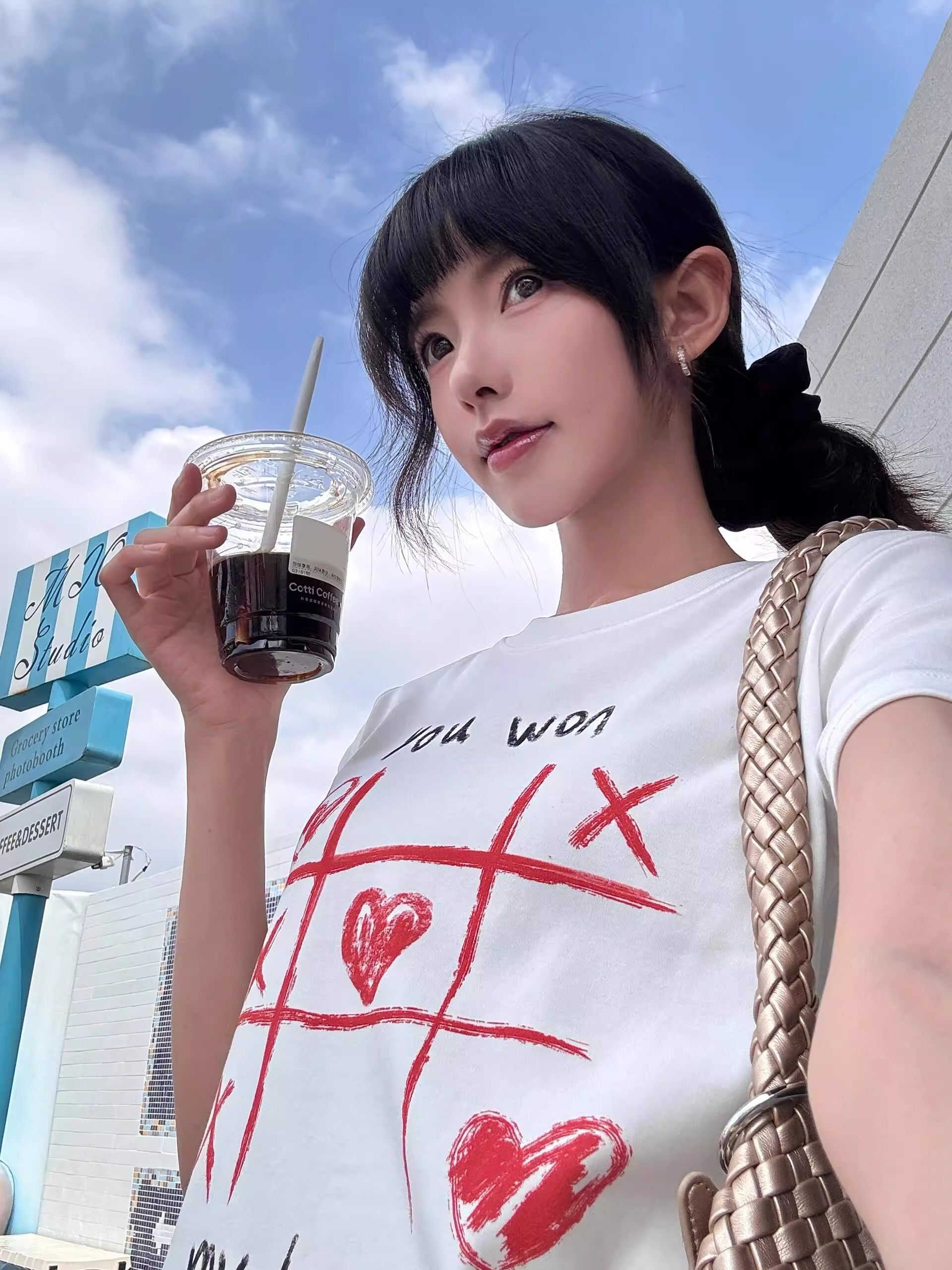 【1*1纯棉 常规款】印花正肩常规短袖 高弹力新款夏季修身显 【1*1纯棉 常规款】印花正肩常规短袖 高弹力新款夏季修身显