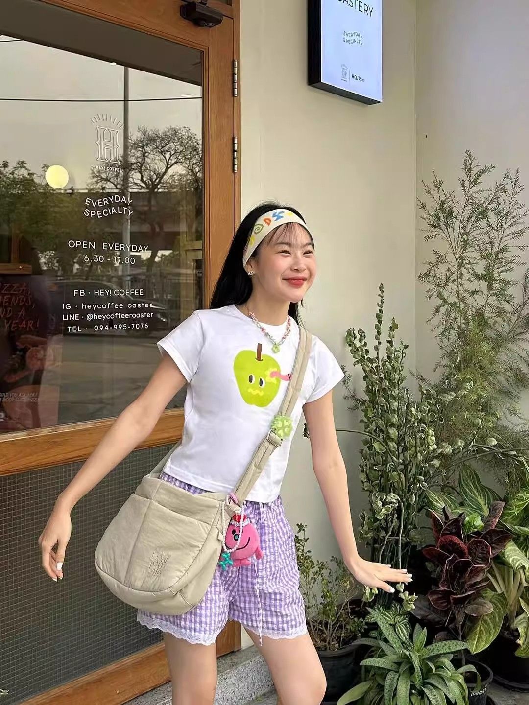 【1*1纯棉 常规款】印花正肩常规短袖 高弹力新款夏季修身显