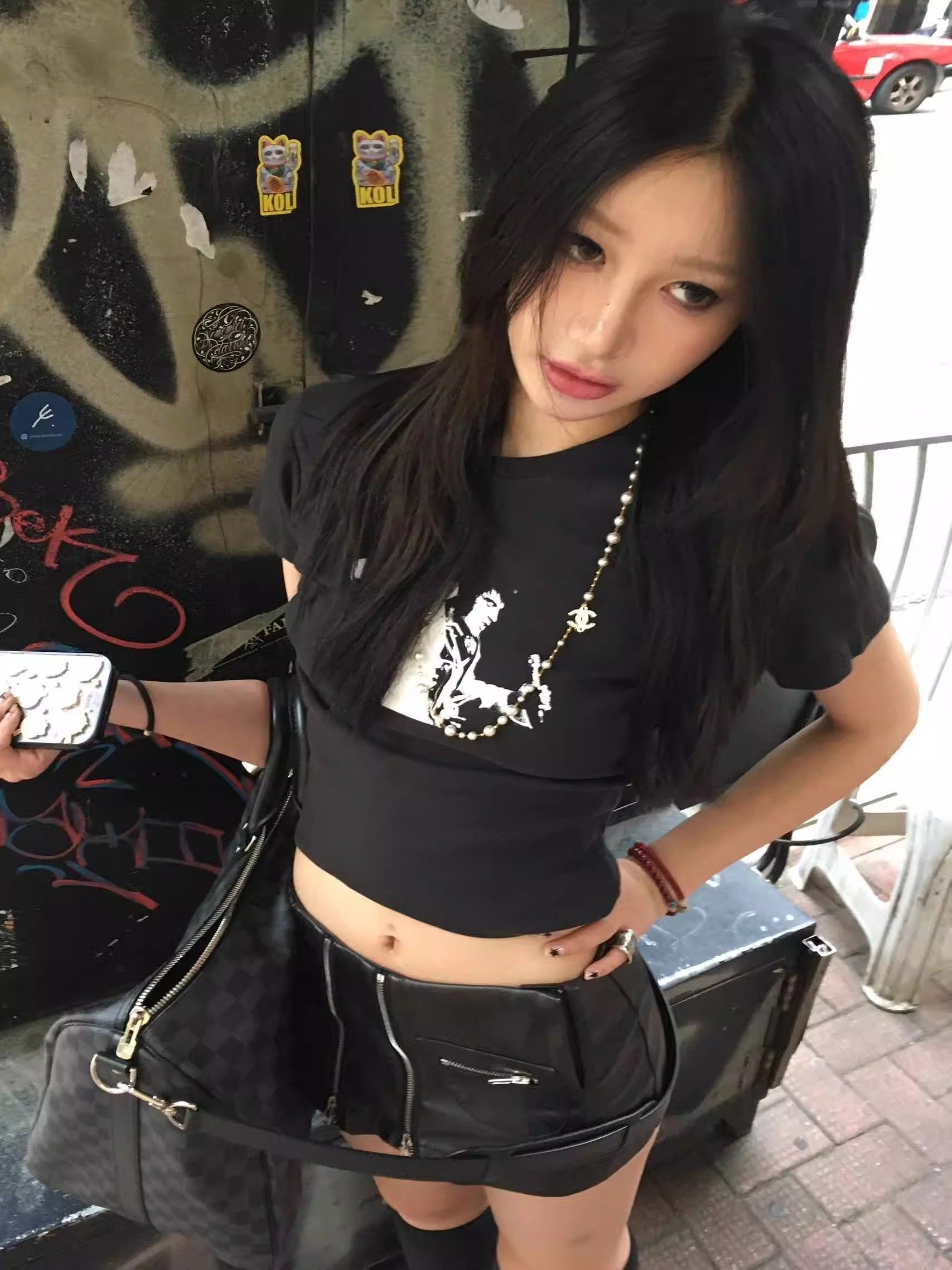 1*1纯棉 高弹力新款夏季短袖短款搭配高腰裤修身显瘦洋气上衣