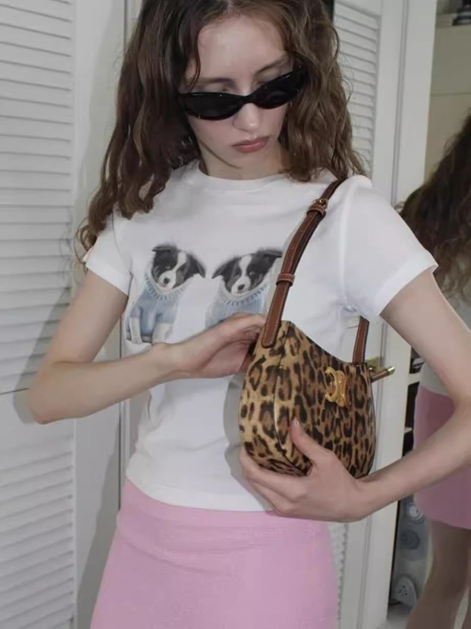 【1*1纯棉 常规款】印花正肩常规短袖 高弹力新款夏季修身显 【1*1纯棉 常规款】印花正肩常规短袖 高弹力新款夏季修身显