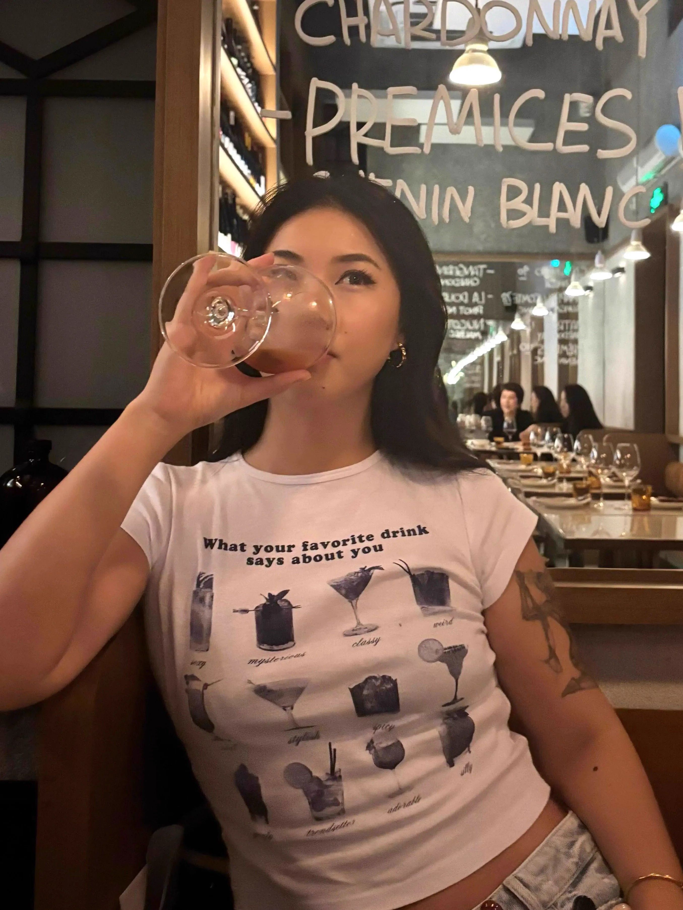 【1*1纯棉 常规款】印花正肩常规短袖 高弹力新款夏季修身显 【1*1纯棉 常规款】印花正肩常规短袖 高弹力新款夏季修身显