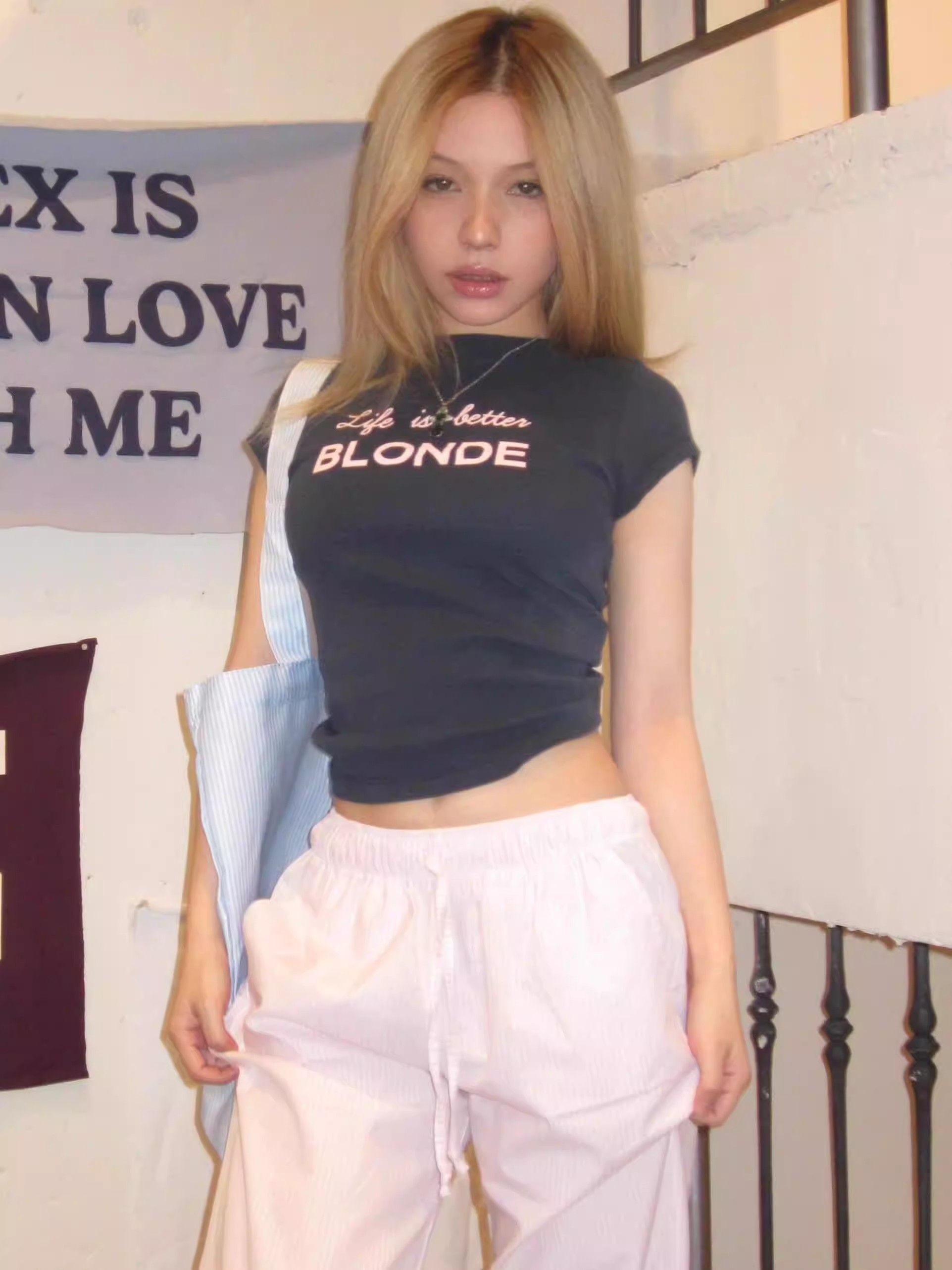 【1*1纯棉 常规款】印花正肩常规短袖 高弹力新款夏季修身显 【1*1纯棉 常规款】印花正肩常规短袖 高弹力新款夏季修身显