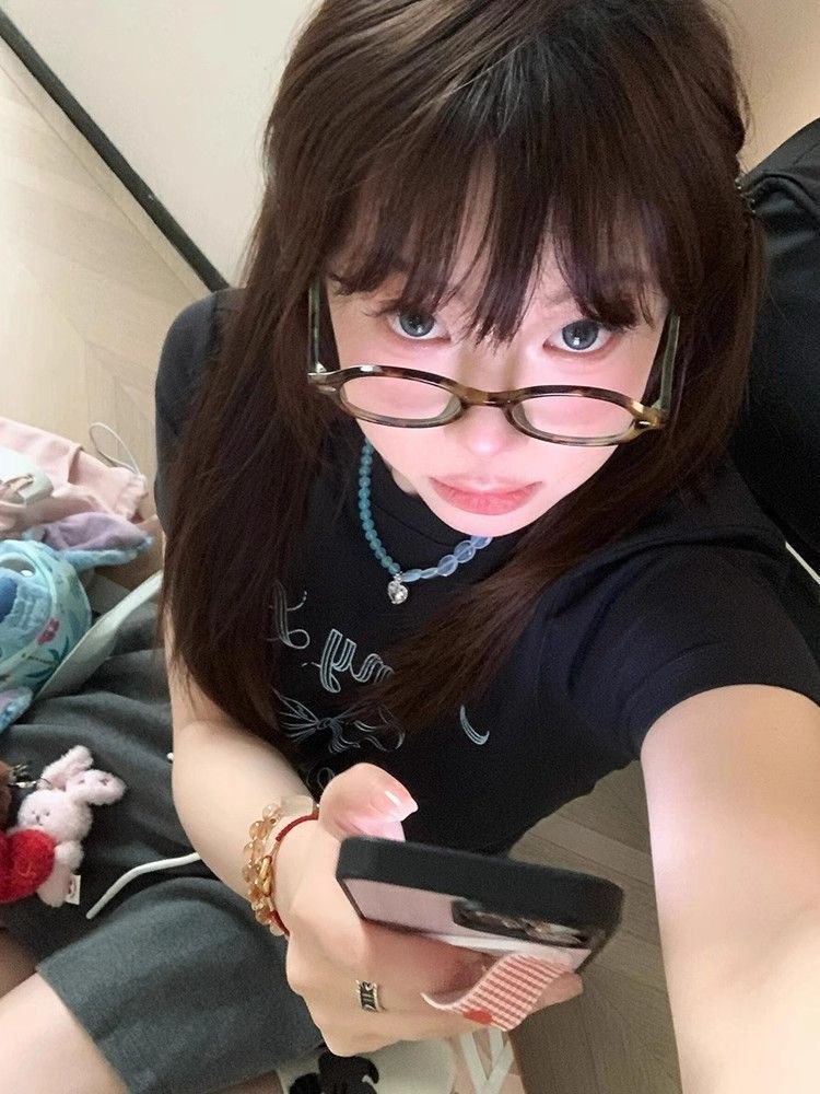 【1*1纯棉 常规款】印花正肩常规短袖 高弹力新款夏季修身显 【1*1纯棉 常规款】印花正肩常规短袖 高弹力新款夏季修身显