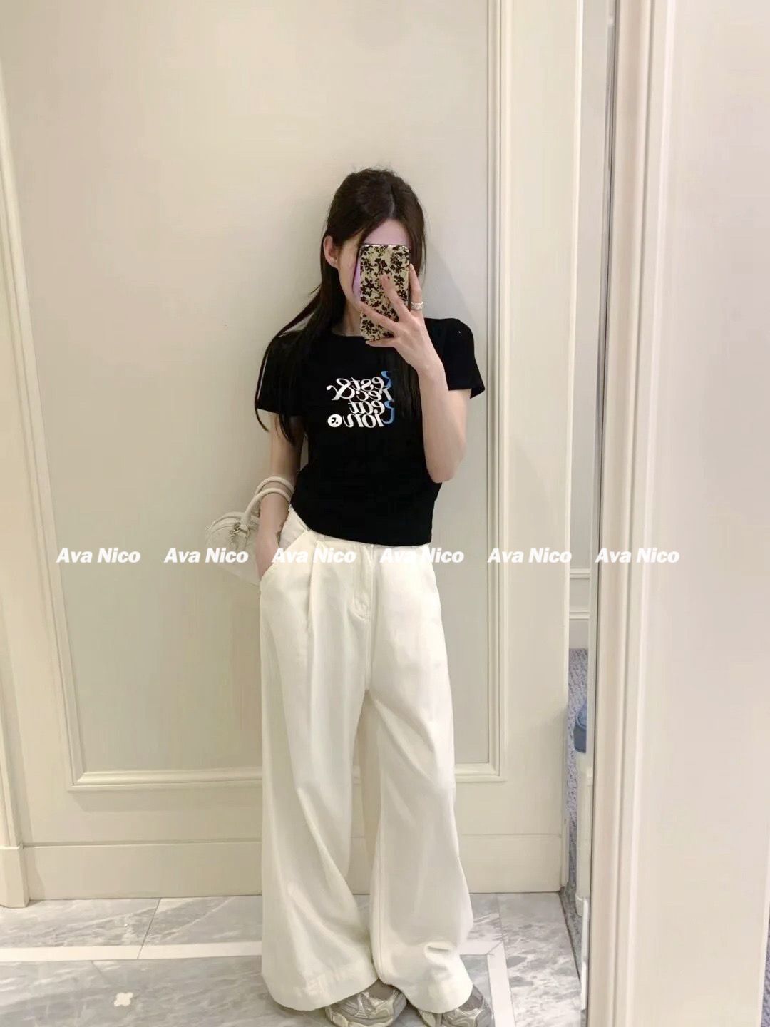 【包肩包领】夏日多巴胺穿搭恤美式短款辣妹修身