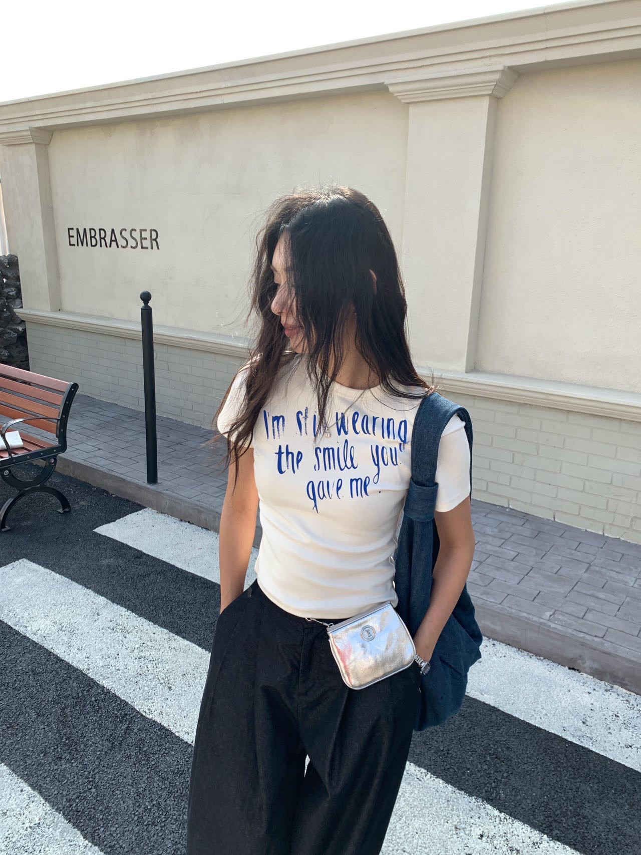 【1*1纯棉 常规款】印花正肩常规短袖 高弹力新款夏季修身显 【1*1纯棉 常规款】印花正肩常规短袖 高弹力新款夏季修身显